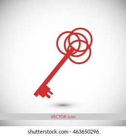 key sign icon