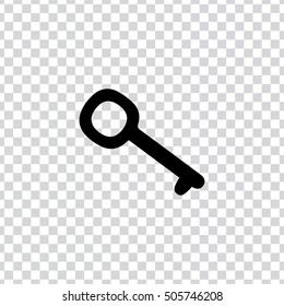 Key sign icon