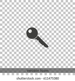 Key sign icon. 