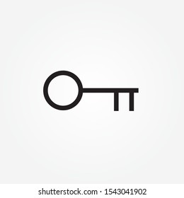 key sign icon design vector illustration