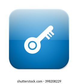 Key sign icon. Unlock tool symbol