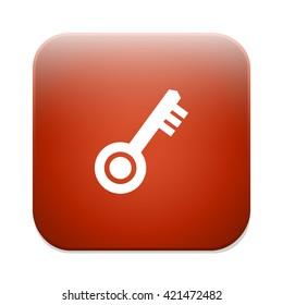 Key sign icon. Unlock tool symbol