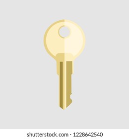 Key sign icon vector illustration