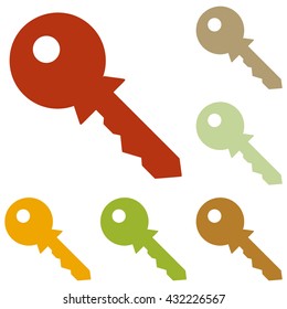 Key sign illustration