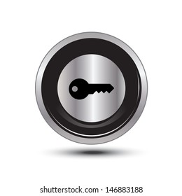 Key single button aluminum for use
