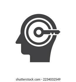 Key Solution Icon Sign Symbol