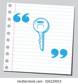 Key in speech quotas