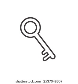 KEY stroke icon in black