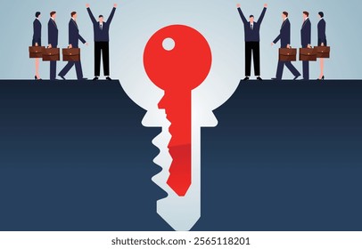 Key to success or achieving a goal