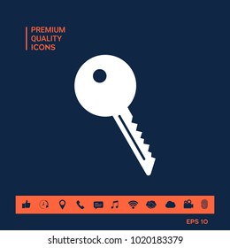 Key symbol icon