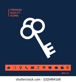 Key symbol icon