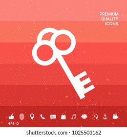Key symbol icon