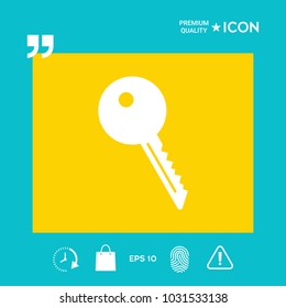 Key Symbol Icon Stock Vector (Royalty Free) 1031533138 | Shutterstock