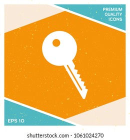 Key symbol icon