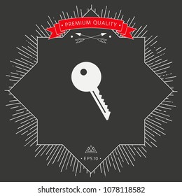 Key symbol icon
