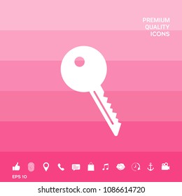 Key symbol icon