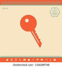 Key symbol icon