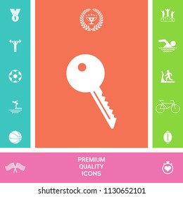 Key symbol icon