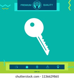 Key symbol icon