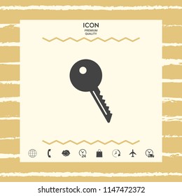 Key symbol icon