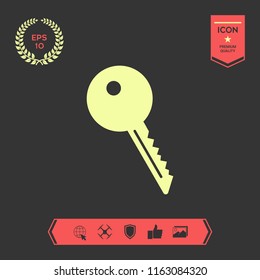 Key symbol icon