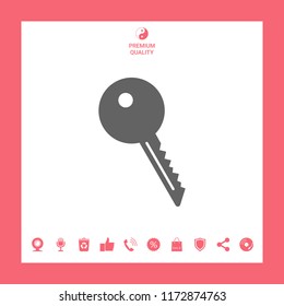 Key symbol icon