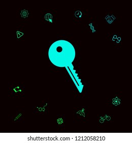 Key symbol icon
