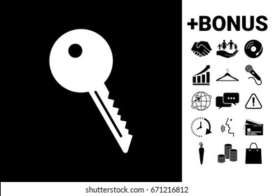 Key symbol icon
