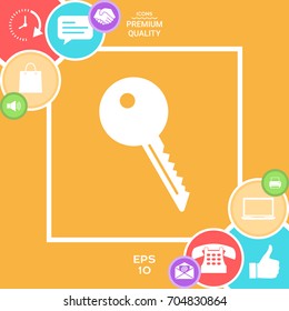 Key symbol icon