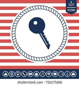 Key symbol icon