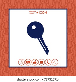 Key symbol icon