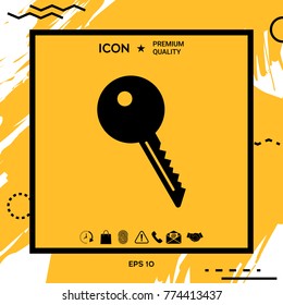 Key symbol icon