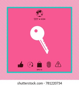 Key symbol icon