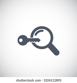 Key symbol icon.keyword icon.