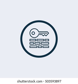 https www shutterstock com image vector key symbol icon iconweb 503593897