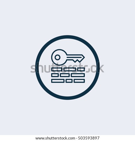 Key symbol icon.keyword icon.Web icon