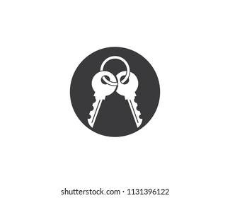 Diseño de ilustración de símbolo clave