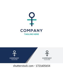 Logotipo de símbolo clave adecuado para su empresa
