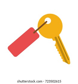 key with tag icon image 