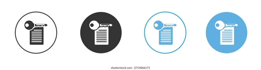 Key takeaway icon. Graphic icon design template
