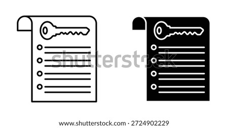 Key takeaway icon graphic design. Vector icon illustrations