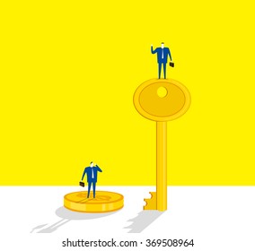 Key Technology / The key technology is more valuable than money.