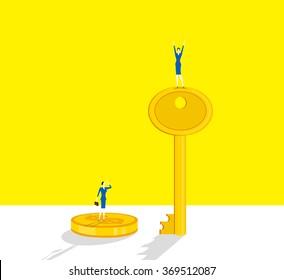 Key Technology / The key technology is more valuable than money.