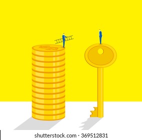 Key Technology / The key technology is more valuable than money.