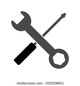Key tools vector illustration on white background