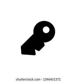 key, unlock icon vector illustration
