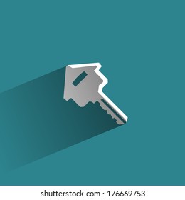 Key. Vector format