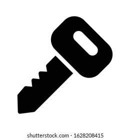 key vector glyph flat icon 