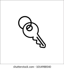 Key vector icon