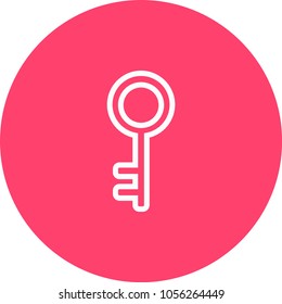 Key vector icon